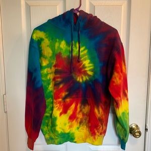 Tie Dye Clothing Co. Hoodie.